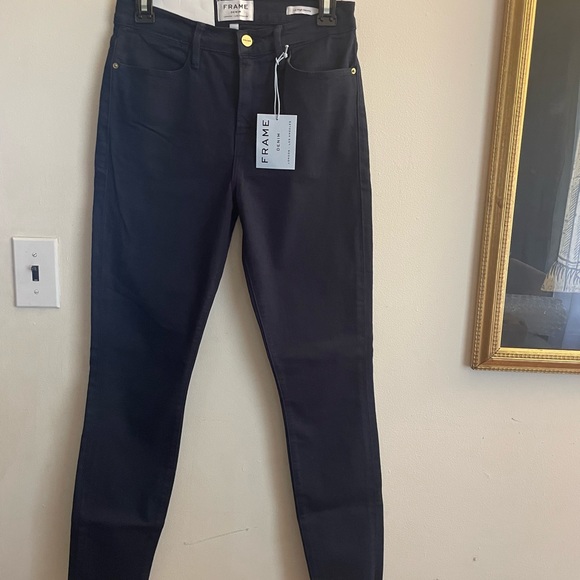 Frame Denim Denim - Frame Navy Le High Skinny Jeans - Sz 29